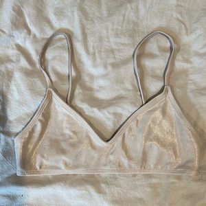 Sparkly nude top size XS/s